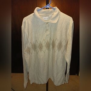 Haggar long sleeve polo